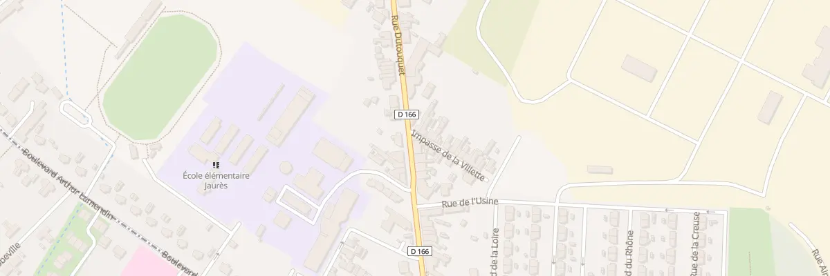 Plan du 45 Rue Dutouquet à Mazingarbe