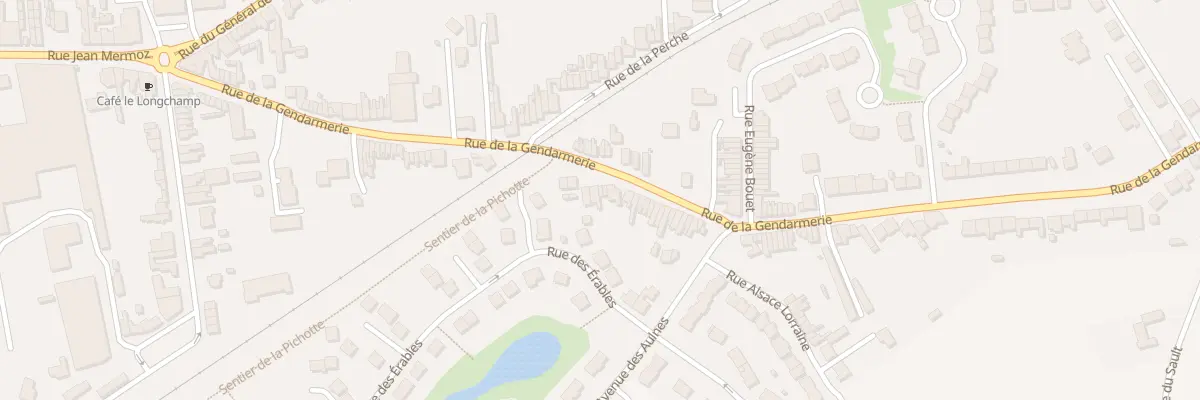 Plan du 64 Rue de la Gendarmerie à La Gorgue