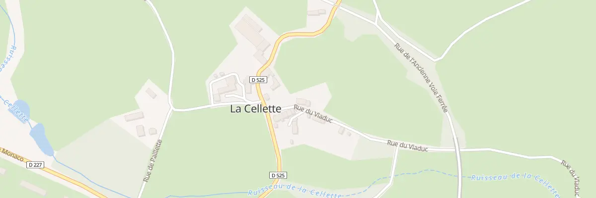 Plan du 5068 Le Bourg à La Cellette