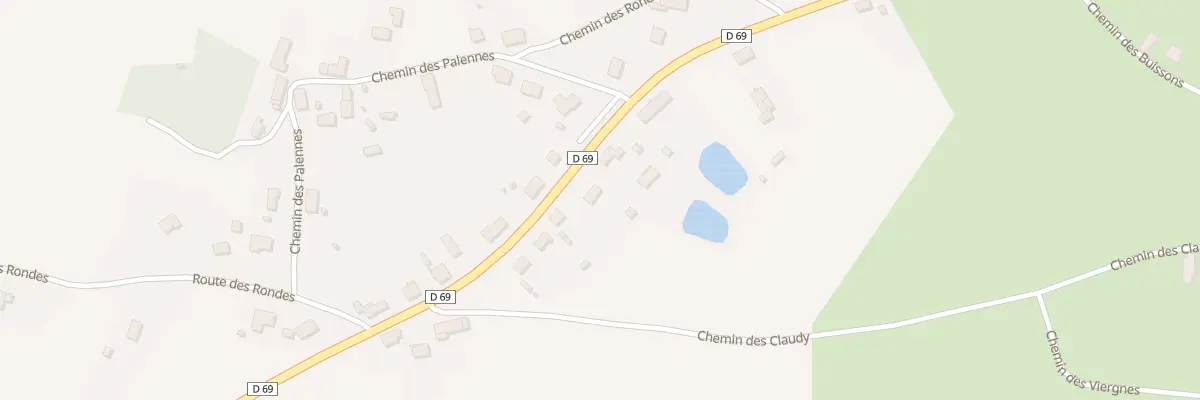 Plan du 2208 Rte de Commentry à Durdat-Larequille