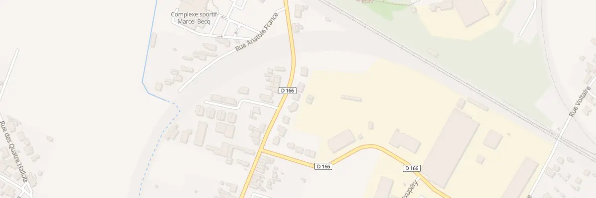Plan du 42E Rue Casimir Beugnet à Bully-les-Mines