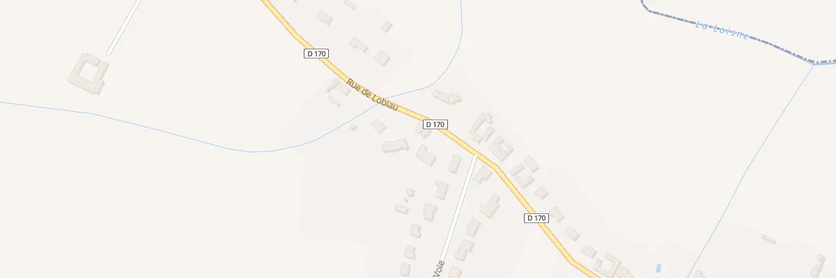 Plan du 680 Rue de Lobiau à La Couture