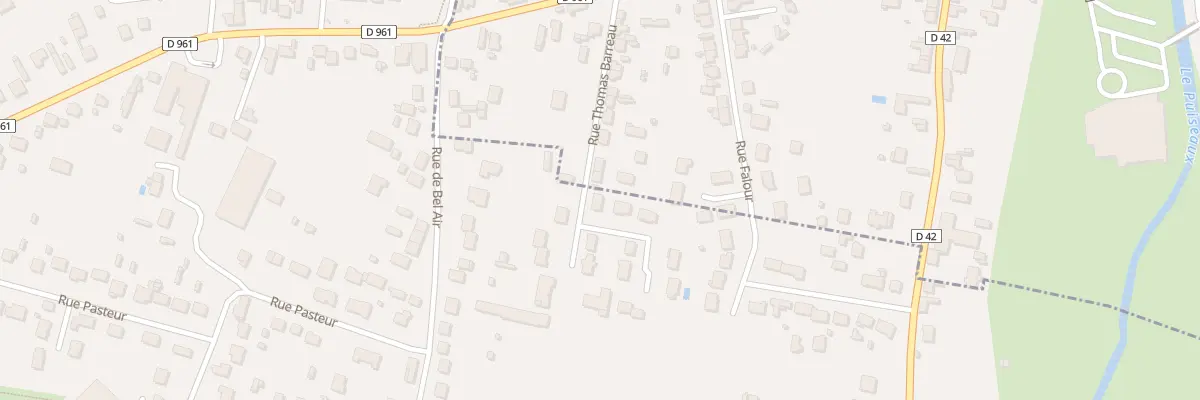 Plan du 31 Rue Thomas Barreau à Villemandeur