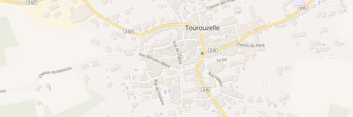 Plan du 6 Rue Emile Zola à Tourouzelle