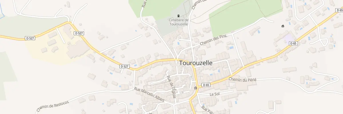 Plan du 2 Av de Castelnau à Tourouzelle