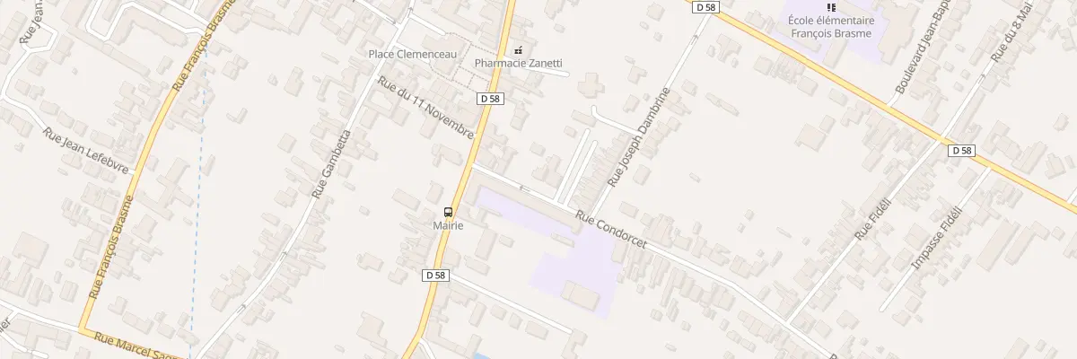 Plan du 7 Rue Condorcet à Bully-les-Mines