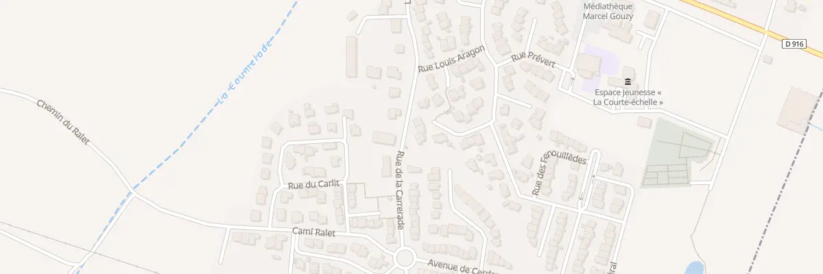 Plan du 12 Imp des Arbousiers à Saint-Féliu-d’Amont