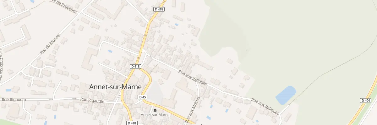 Plan du 59B Rue aux Reliques à Annet-sur-Marne