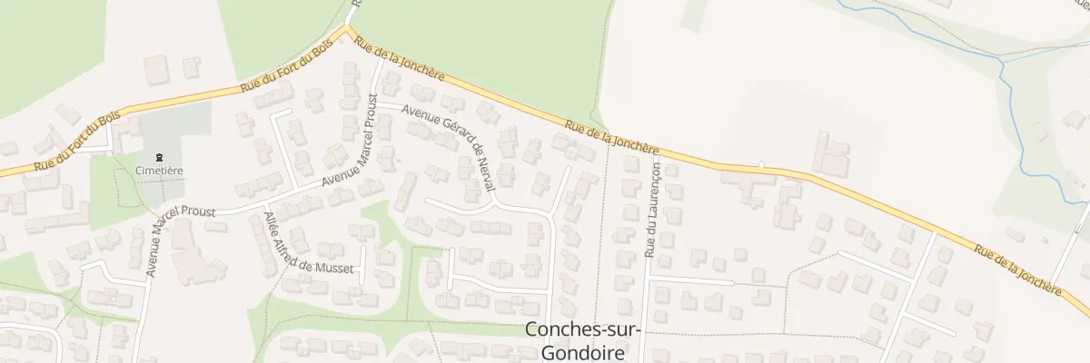 Plan du 3 All Jean Cocteau à Conches-sur-Gondoire