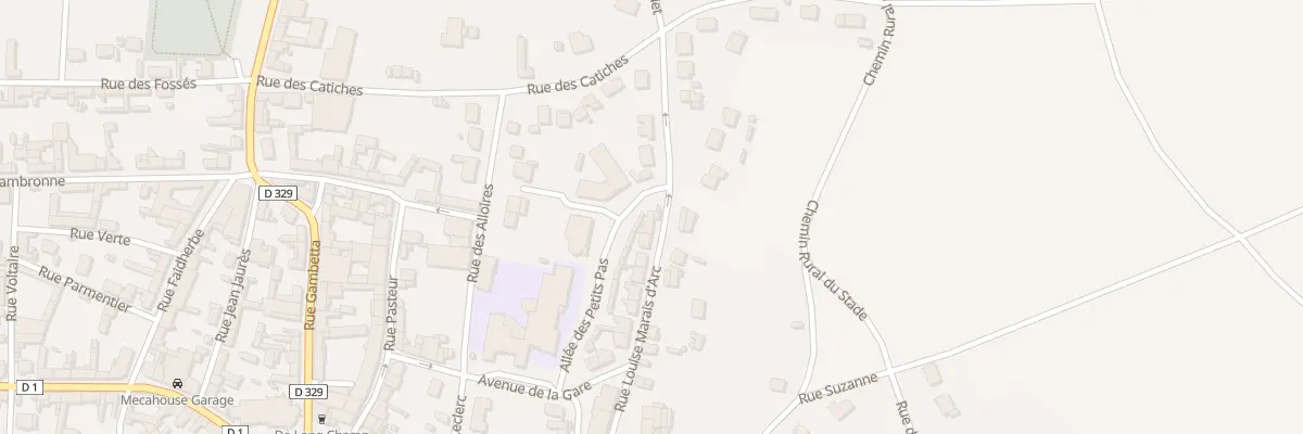 Plan du 21 Rue Louise Marais d’Arc à Bray-sur-Somme