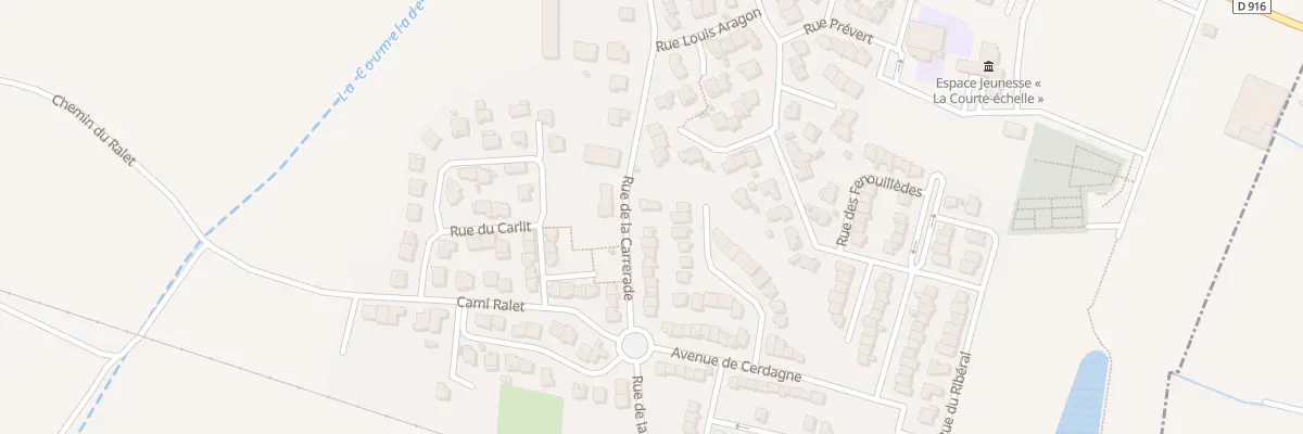 Plan du 24B Rue Carrerada à Saint-Féliu-d’Amont