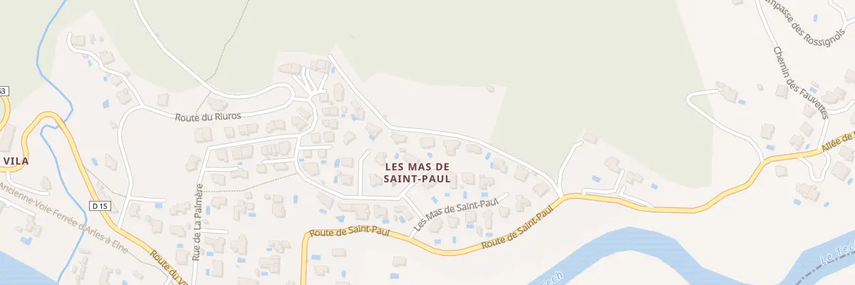 Plan du 9006 Mas de St Paul à Reynès