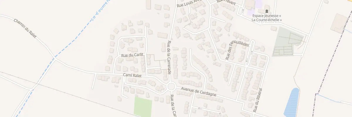 Plan du 30 Rue Carrerada à Saint-Féliu-d’Amont