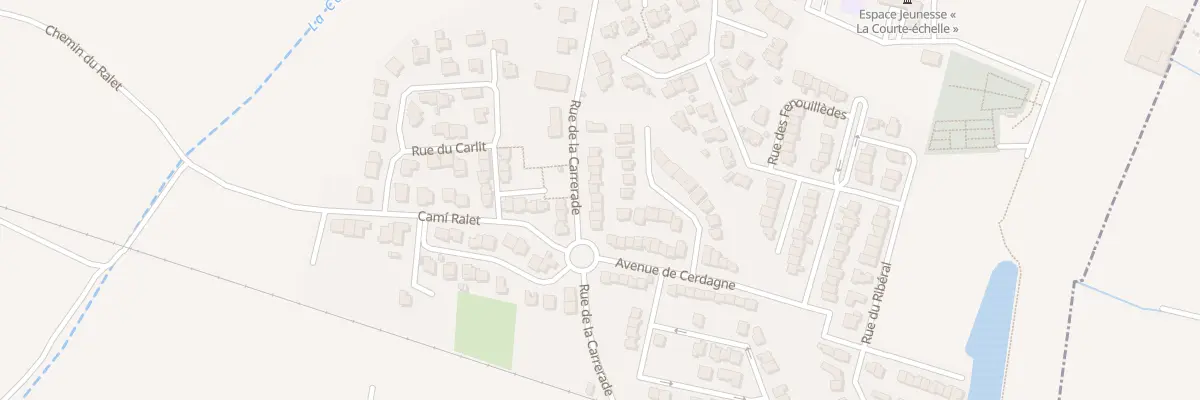 Plan du 38 Rue Carrerada à Saint-Féliu-d’Amont