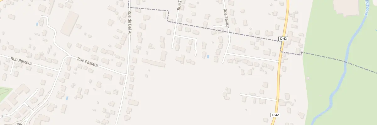 Plan du 43 Rue Thomas Barreau à Villemandeur