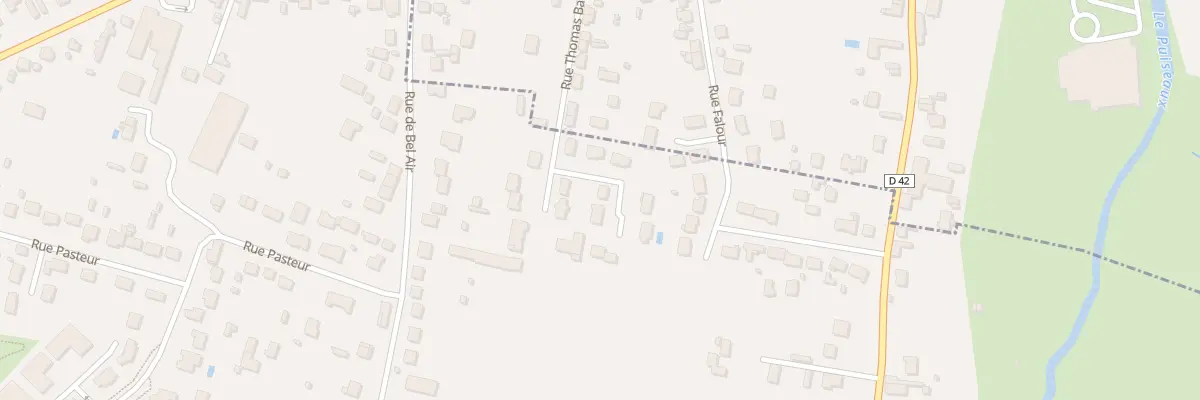 Plan du 47 Rue Thomas Barreau à Villemandeur