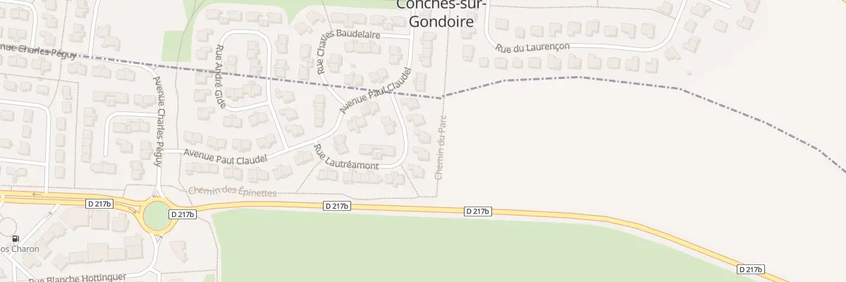 Plan du 22 Rue Lautreamont à Guermantes