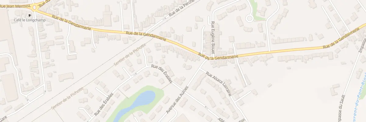 Plan du 80 Rue de la Gendarmerie à La Gorgue