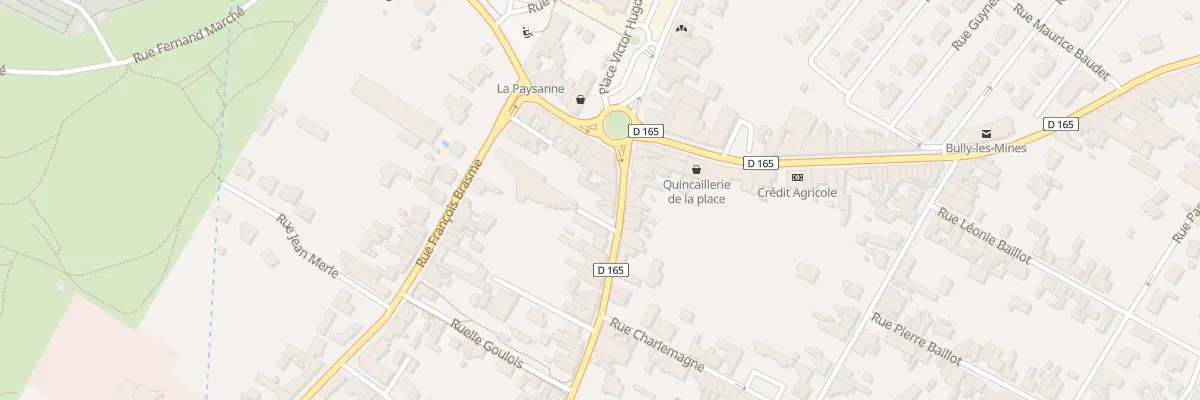 Plan du 12 Rue Jean Jaurès à Bully-les-Mines