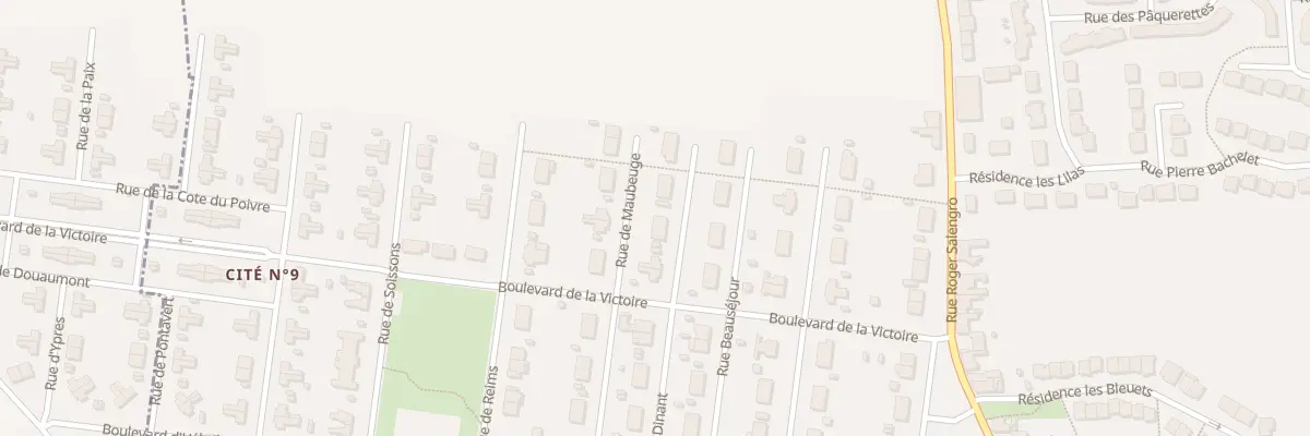 Plan du 23 Rue Dinant à Annequin