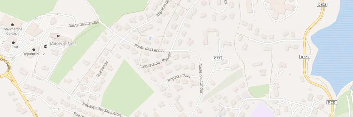 Plan du 578 Rte des Landes à Pont-de-Salars