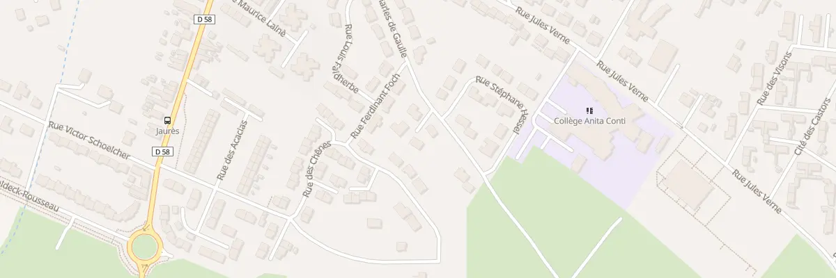 Plan du 14 Rue Charles de Gaulle à Bully-les-Mines
