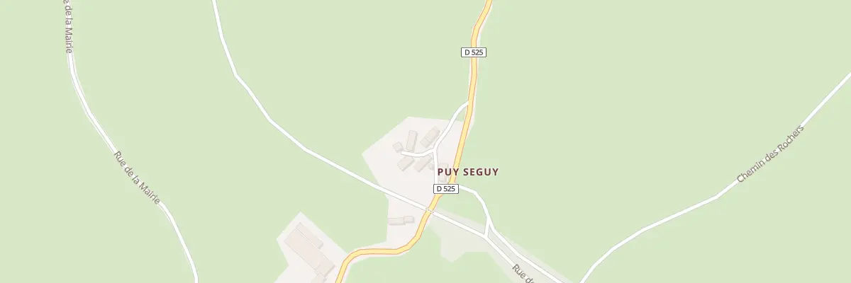 Plan du 5076 Puy Seguy à La Cellette