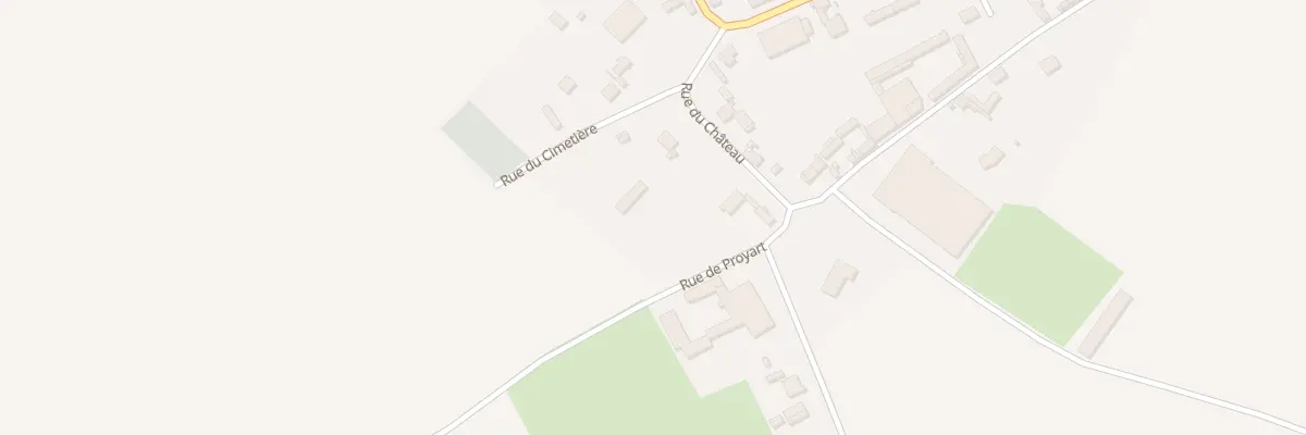 Plan du 10 Rue du Château à Chuignolles