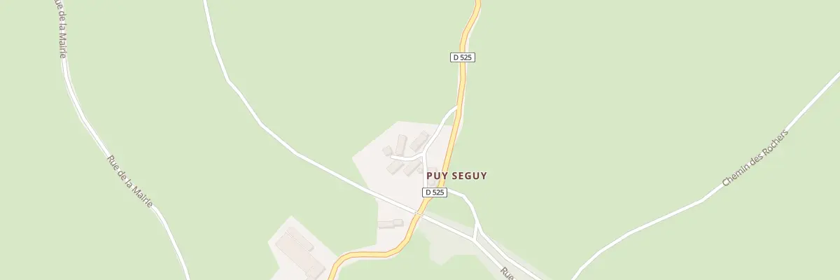 Plan du 5077 Puy Seguy à La Cellette