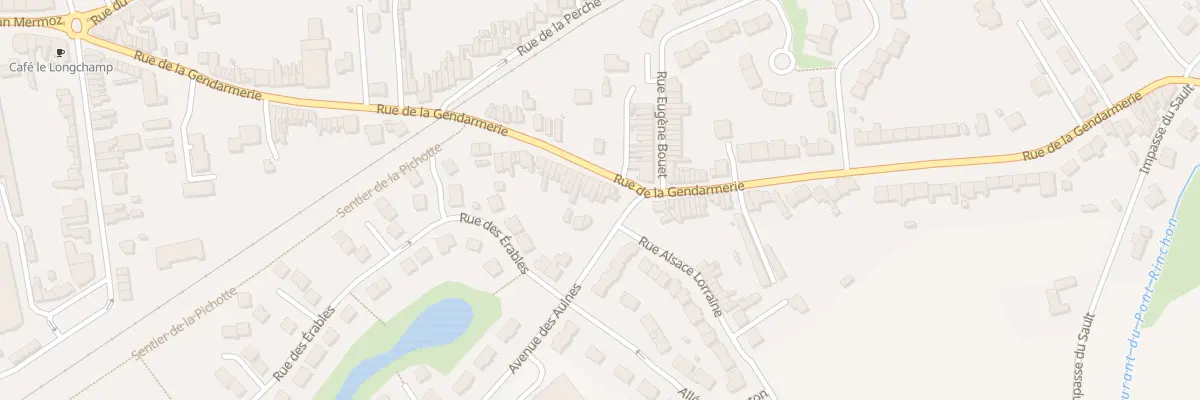 Plan du 92 Rue de la Gendarmerie à La Gorgue