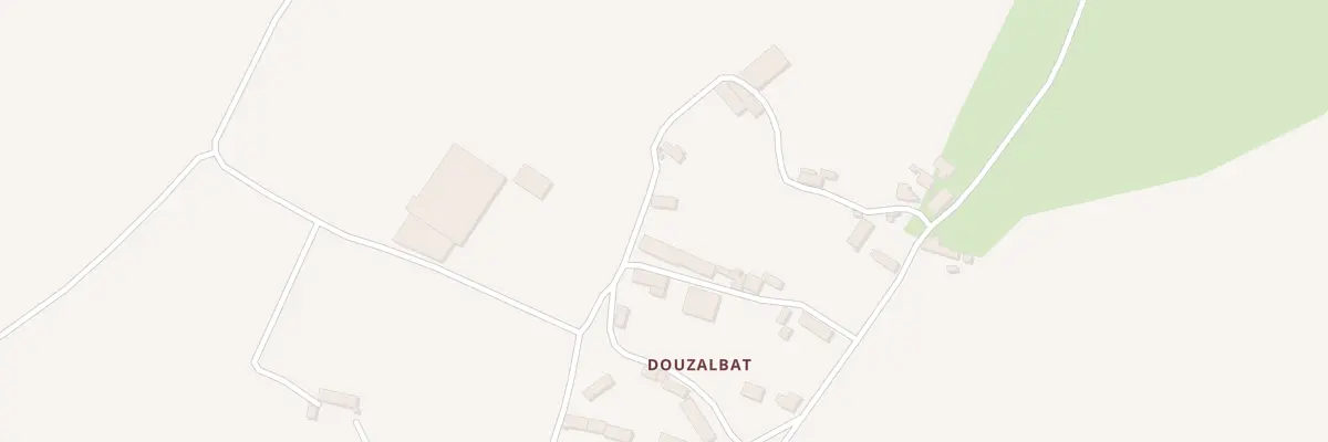 Plan du 5239 Douzalbat à Thérondels