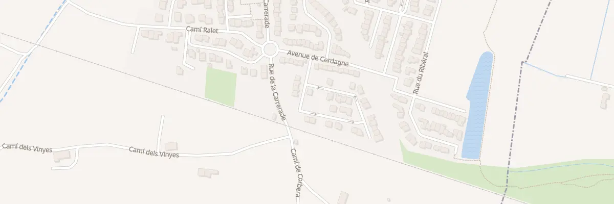Plan du 1 Rue des Pyrénées à Saint-Féliu-d’Amont