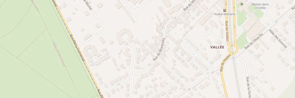 Plan du 17 Rue du Montceau à Avon