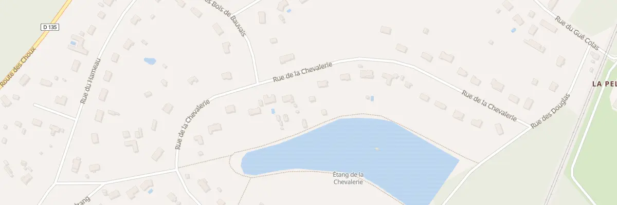 Plan du 21 Rue de la Chevalerie à Nogent-sur-Vernisson