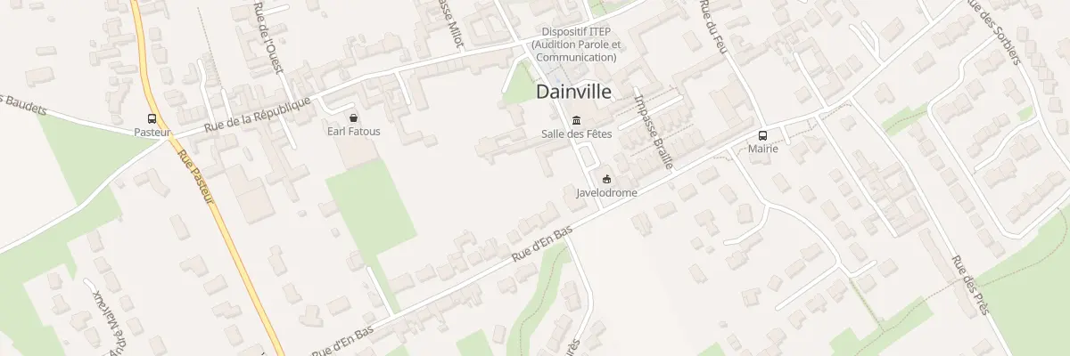 Plan du 65 Rue d’En Bas à Dainville