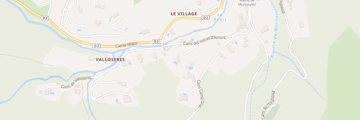 Plan du 401 Camí del Veïnat d’Amont à Montauriol