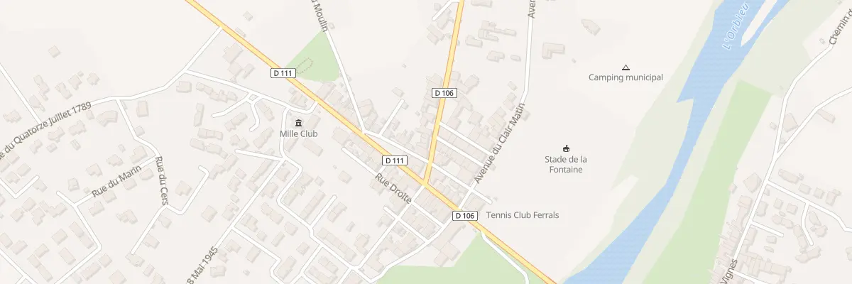 Plan du 7 Av de Lézignan à Ferrals-les-Corbières