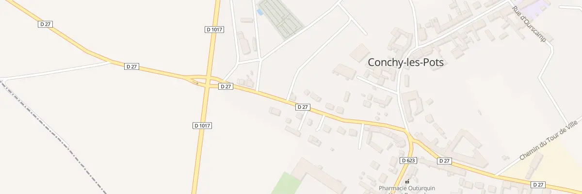 Plan du 12 Rue de Boulogne à Conchy-les-Pots