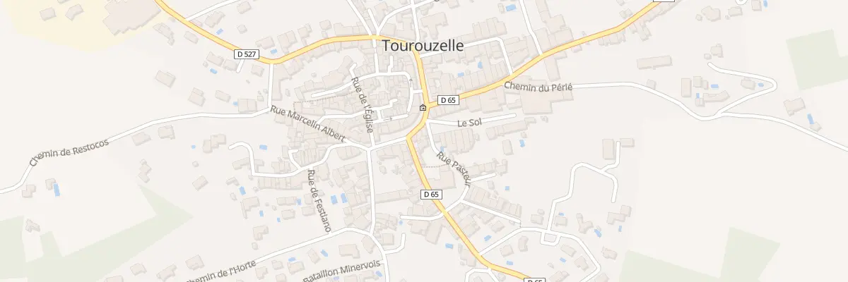 Plan du 2 Rue Pasteur à Tourouzelle