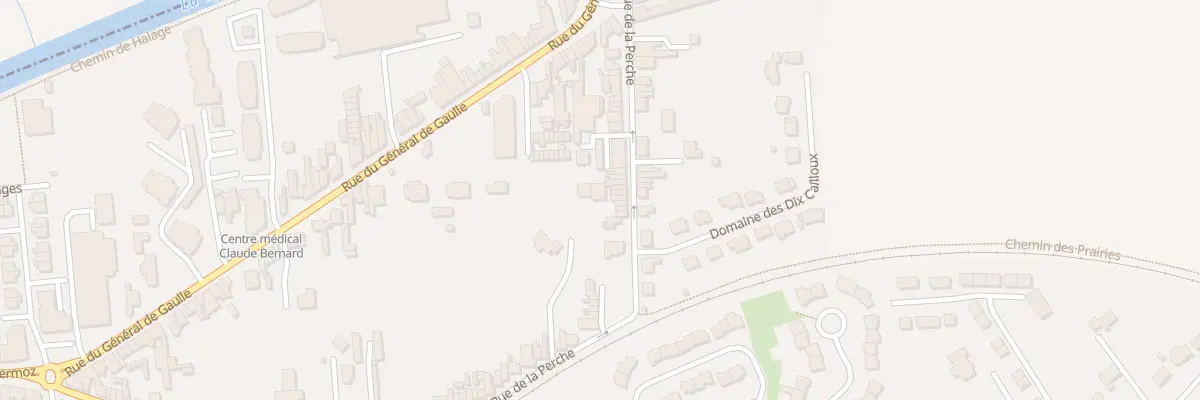 Plan du 22A Rue de la Perche à La Gorgue