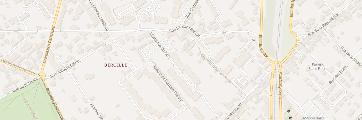 Plan du 38 Rue Bernard Palissy à Avon