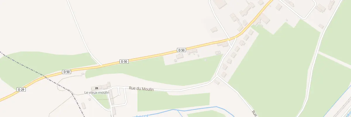 Plan du 53 Rue de la Barre à Miraumont