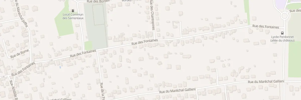 Plan du 62 Rue des Fontaines à Thorigny-sur-Marne