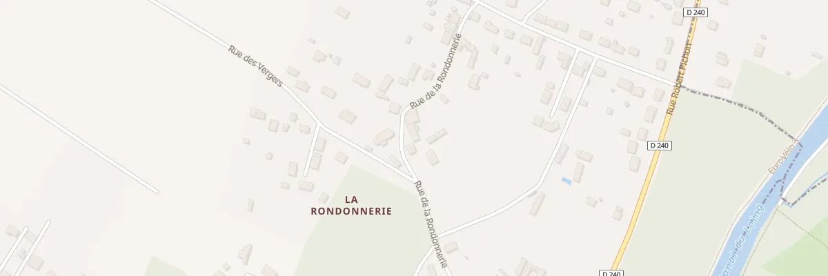 Plan du 33 Rue de la Rondonnerie à Corquilleroy