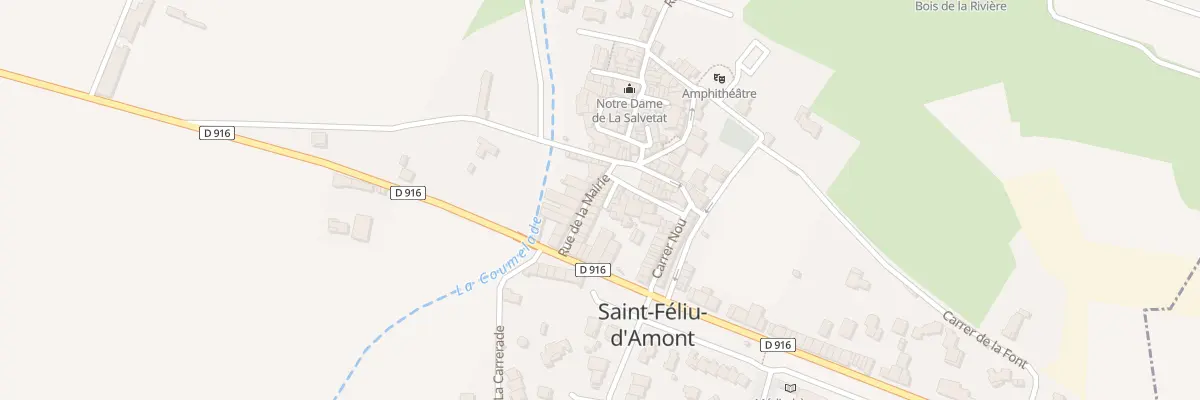 Plan du 36 Village à Saint-Féliu-d’Amont