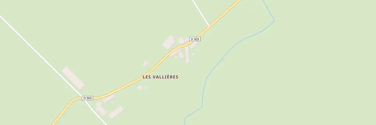 Plan du 1 Les Vallieres à La Crouzille