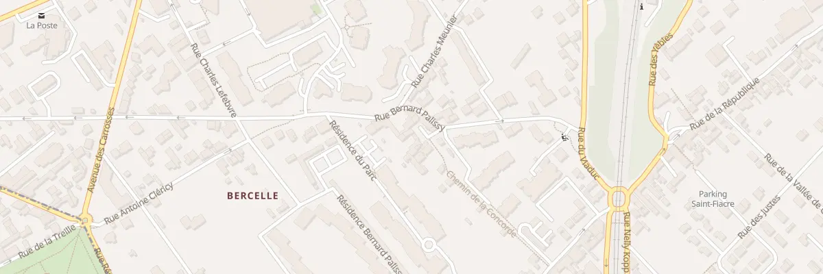Plan du 54B Rue Bernard Palissy à Avon