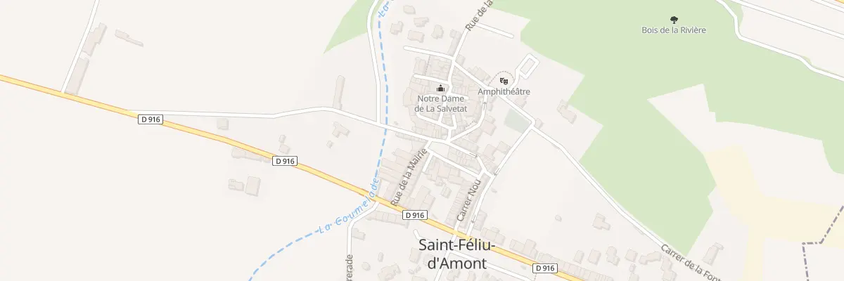 Plan du 27 Village à Saint-Féliu-d’Amont