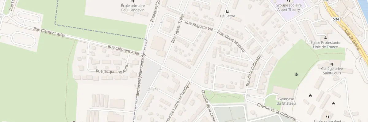 Plan du 6 Rue Claudie Rolfe à Montargis
