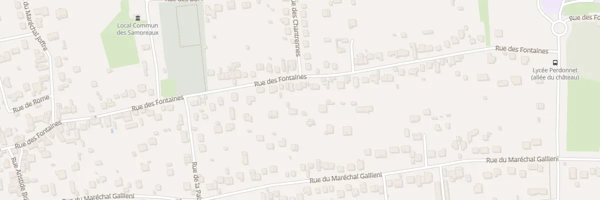 Plan du 64 Rue des Fontaines à Thorigny-sur-Marne